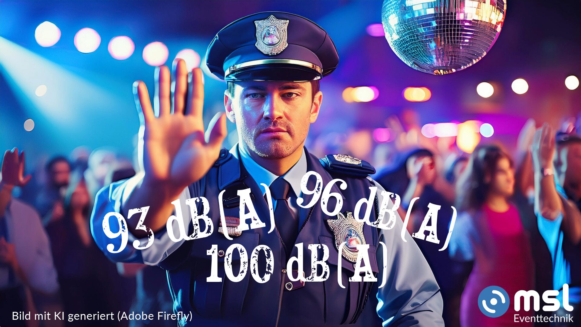 Lautstärke-Limit: V-Nissg und 100dB(A) – was gilt für Schallpegel an Events in der Schweiz?