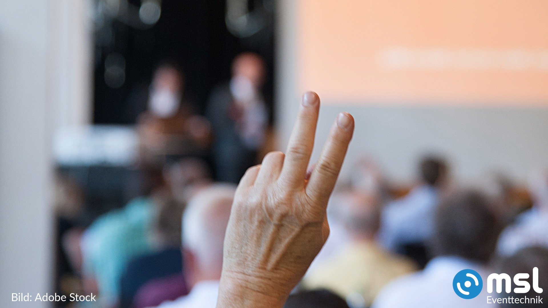 Technik für die Gemeindeversammlung: MSL im Dienst der Demokratie